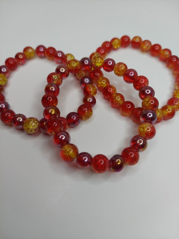Red and Gold Ice (1pc)